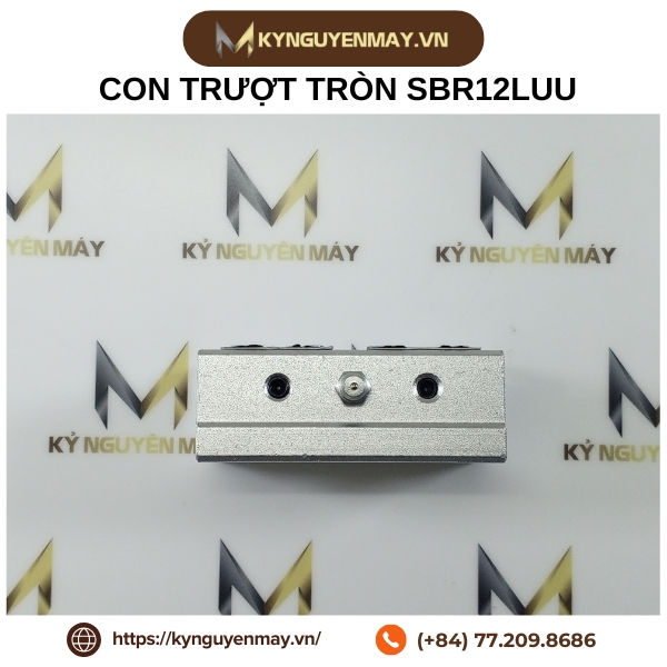 Con trượt tròn có đế SBR12LUU (78x41x27mm)