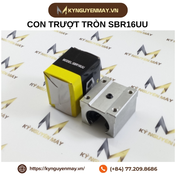 Con trượt tròn khuyết SBR16UU (45x45x33mm)
