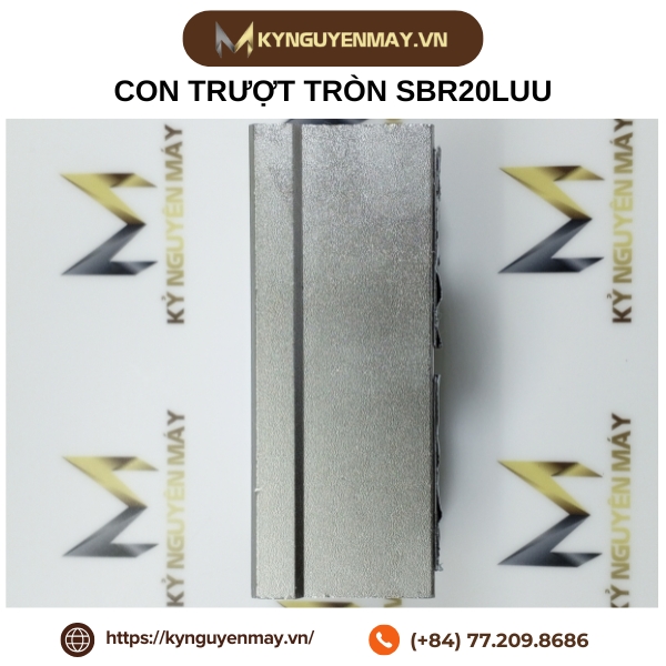 Con trượt tròn có đế loại dài SBR20LUU (20x48x96x39mm)