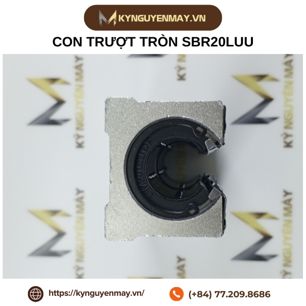 Con trượt tròn có đế loại dài SBR20LUU (20x48x96x39mm)