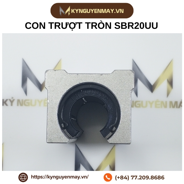 Con trượt khuyết SBR20UU (20x48x50x39mm)