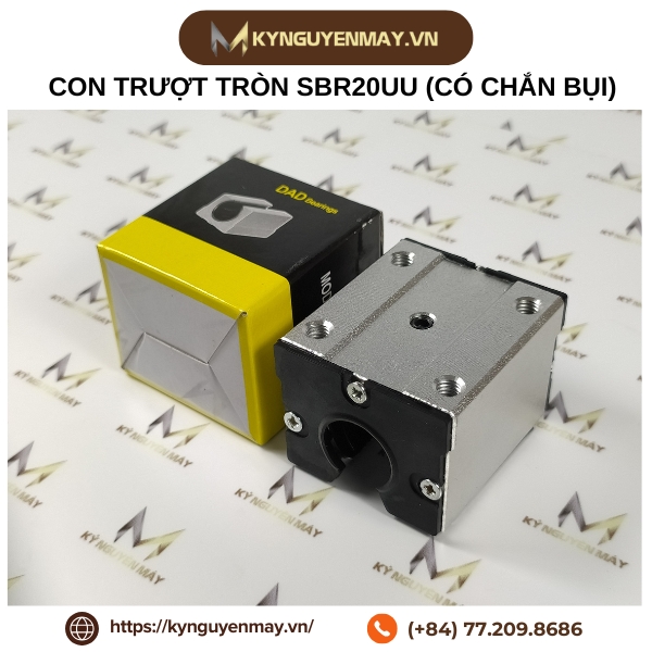 Con trượt khuyết SBR20UU (20x48x50x39mm)