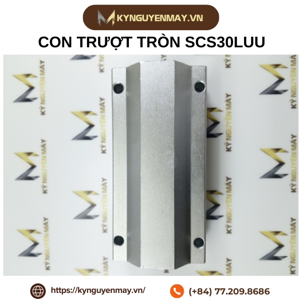 Con trượt tròn dài SCS30LUU (30x140x78x59.5mm)