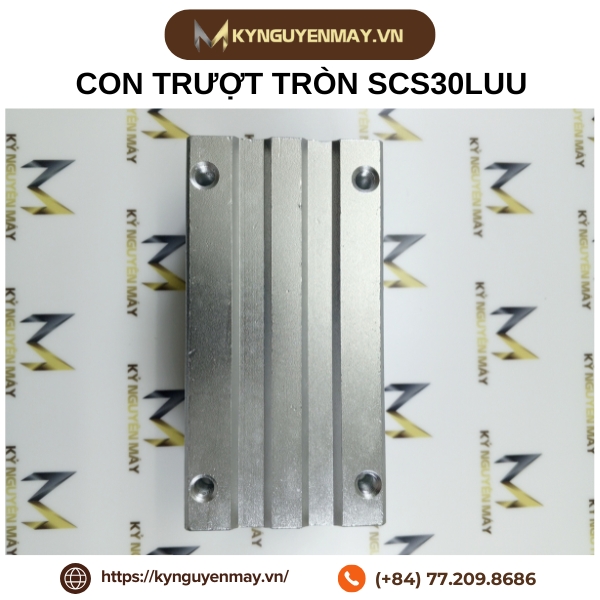 Con trượt tròn dài SCS30LUU (30x140x78x59.5mm)