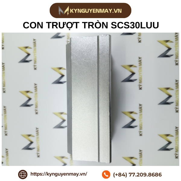 Con trượt tròn dài SCS30LUU (30x140x78x59.5mm)