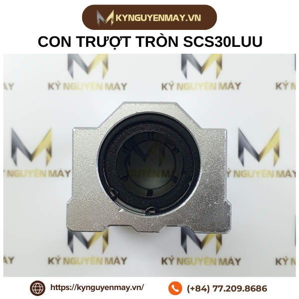 Con trượt tròn dài SCS30LUU (30x140x78x59.5mm)