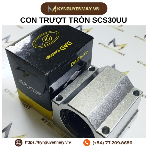 Con trượt tròn SCS30UU (30x72x78x59.5mm)
