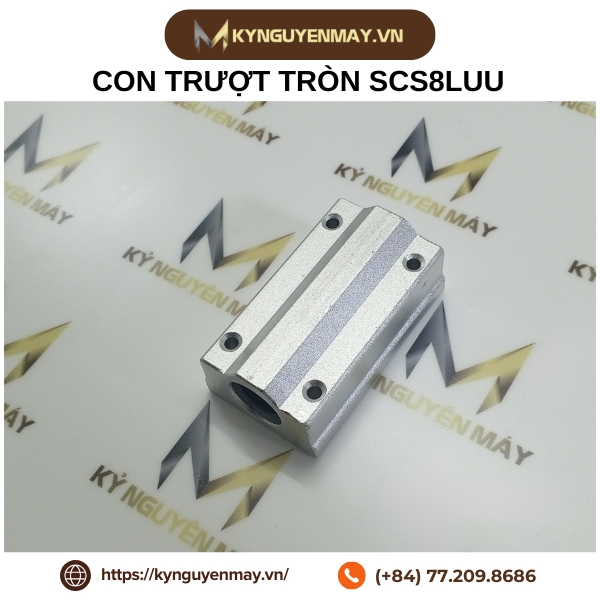 Con trượt tròn SCS8LUU (8x58x34x22mm)
