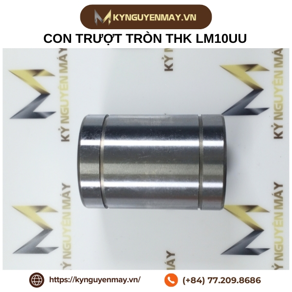 Con trượt tròn THK LM10UU (Linear ball bearing 10x19x29mm)