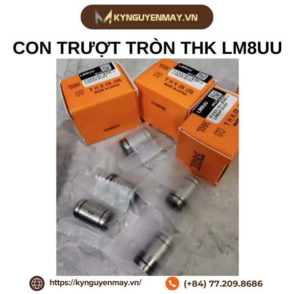 Con trượt tròn THK LM8UU