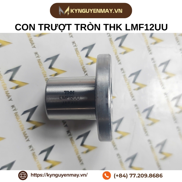 Con trượt tròn THK LMF12UU (12x21x30mm)