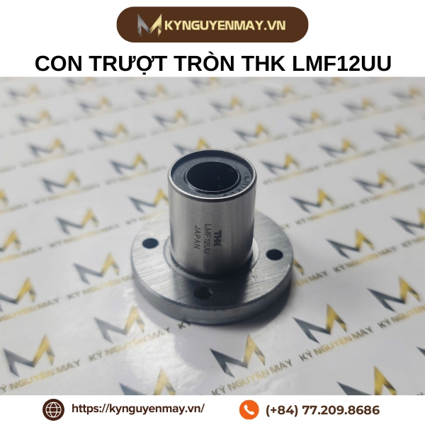Con trượt tròn THK LMF12UU (12x21x30mm)