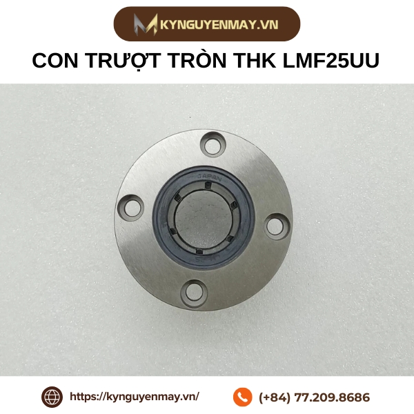 Bạc đạn vòng bi trượt THK LMF 25 UU (25x40x59mm)