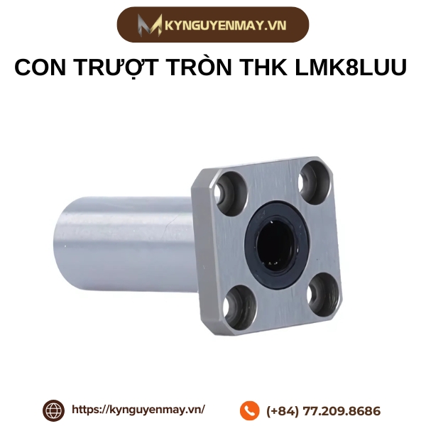 Con trượt tròn THK LMK8LUU (8x15x45mm)
