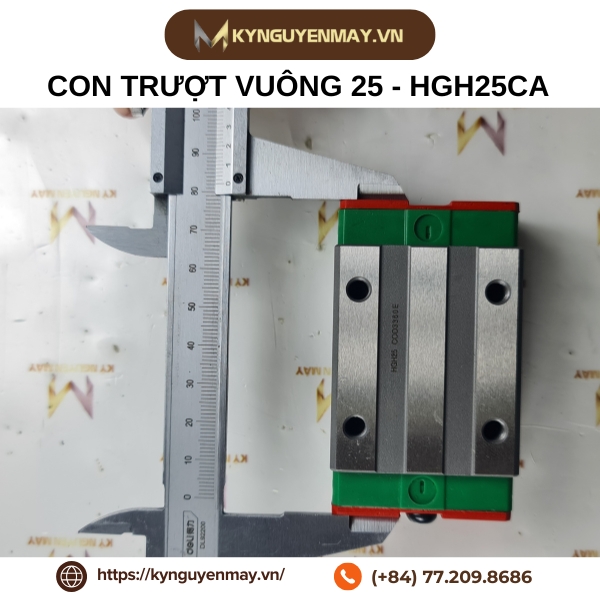 Con trượt vuông 15, 20, 25, 30, 35, 45, 55, 65 - Trung Quốc