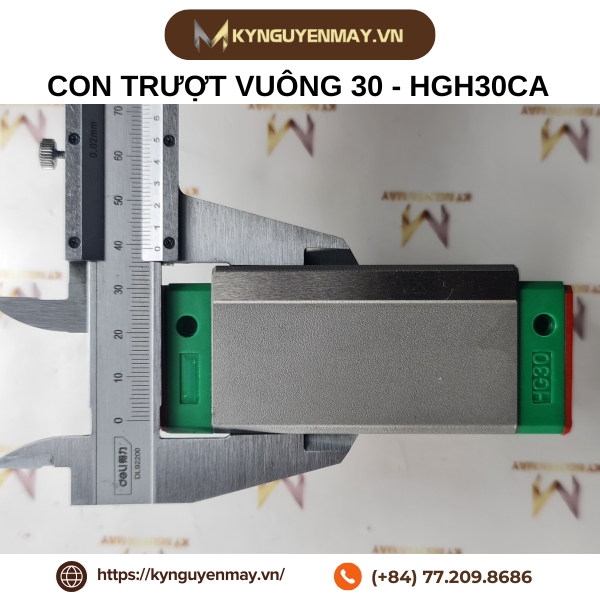 Con trượt vuông 15, 20, 25, 30, 35, 45, 55, 65 - Trung Quốc