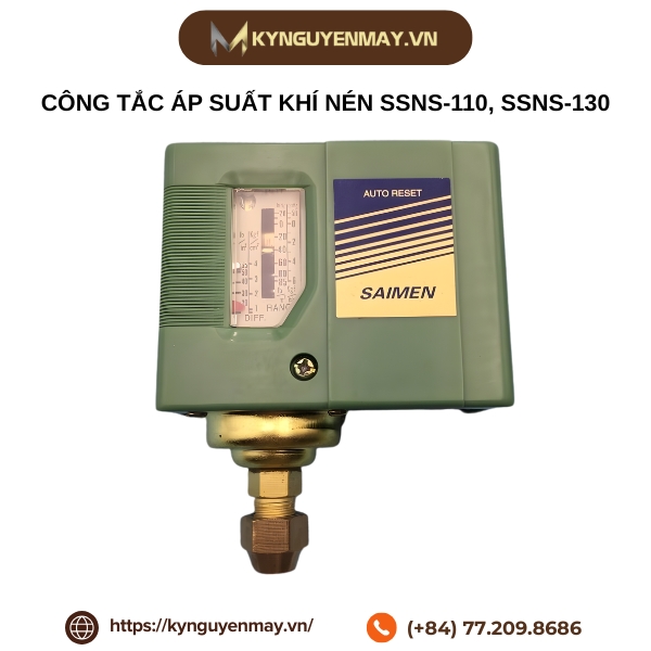 Công tắc áp suất khí nén SSNS-110, SSNS-130