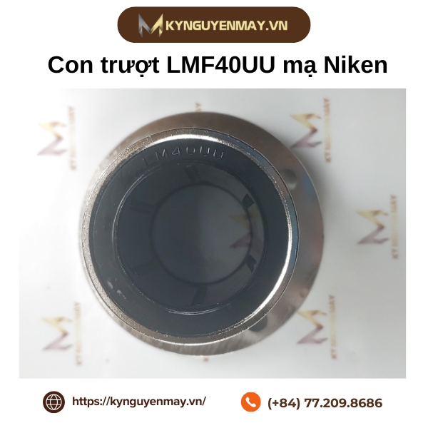 Con trượt tròn LMF40UU [Mạ NIKEN]
