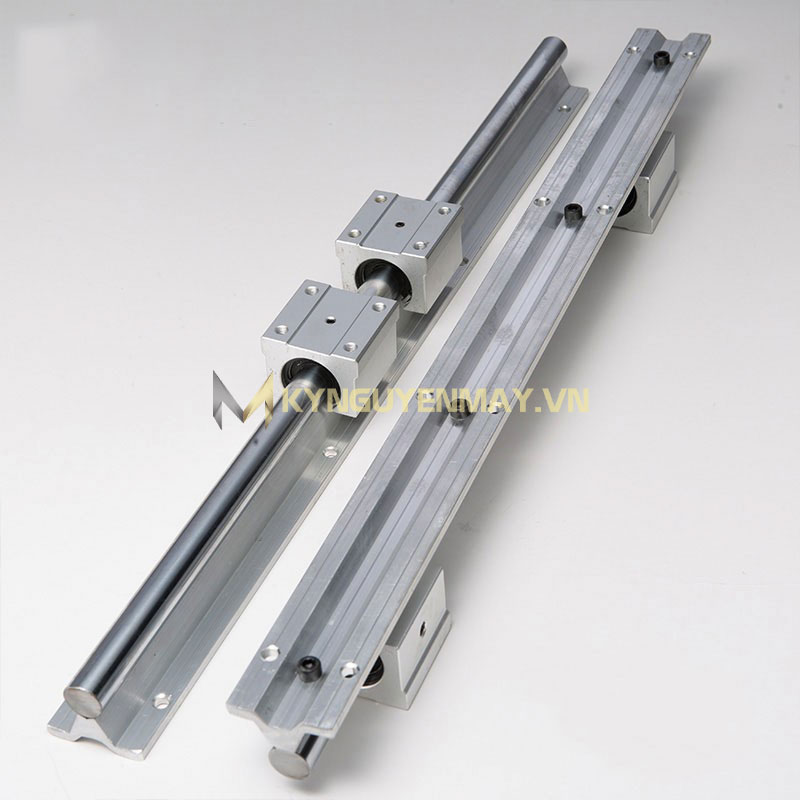 Thanh trượt tròn có đế SB Φ20 Φ25 Φ20 Φ30 Φ35