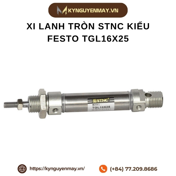 Xi lanh tròn STNC kiểu Festo TGL