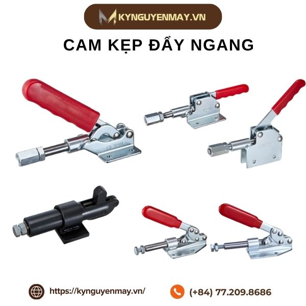 Cam kẹp đẩy ngang