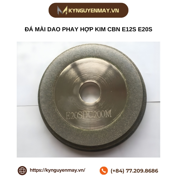 Đá mài dao phay hợp kim CBN E12S E20S