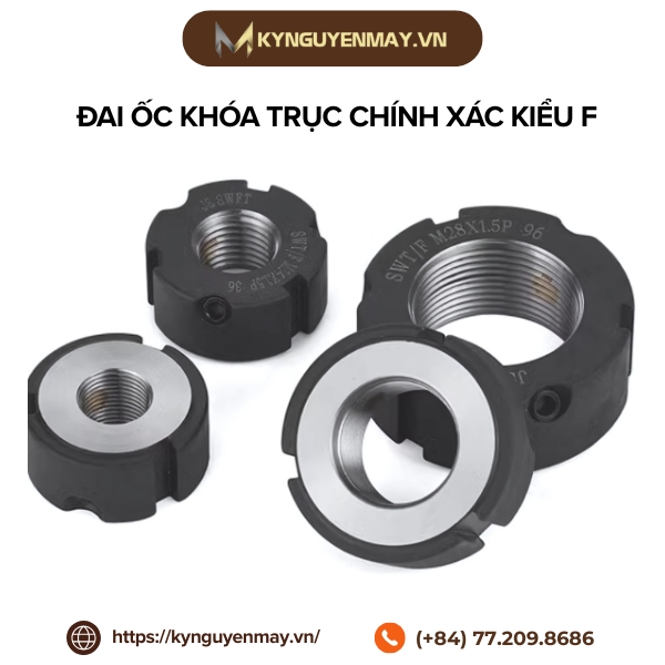 Đai ốc khóa trục chính xác kiểu F