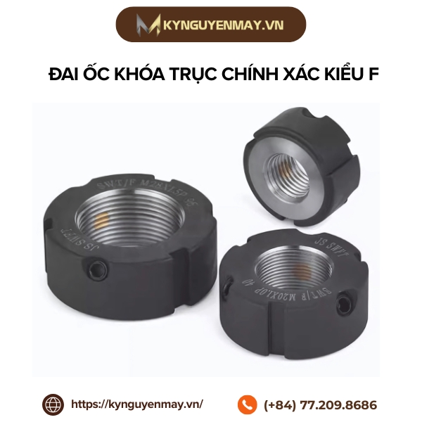 Đai ốc khóa trục chính xác kiểu F