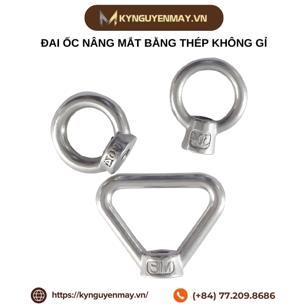 Đai ốc nâng mắt bằng thép không gỉ