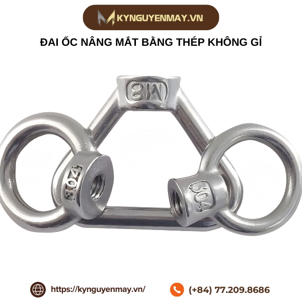 Đai ốc nâng mắt bằng thép không gỉ