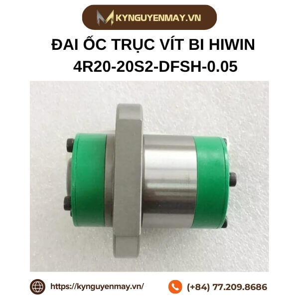 Đai ốc trục vít bi HIWIN 4R20-20S2-DFSH-0.05 cho máy CNC