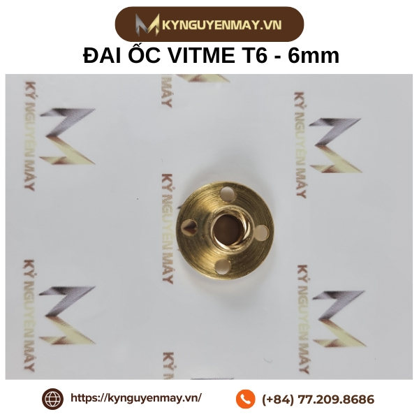 Đai ốc vitme T6-6mm