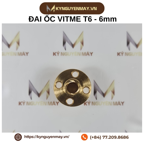 Đai ốc vitme T6-6mm