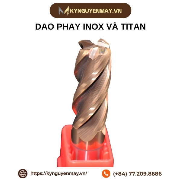 Dao phay inox và titan