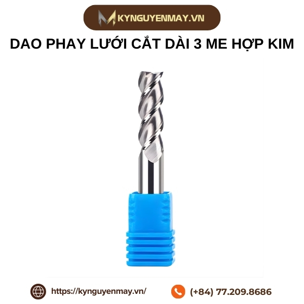 Dao phay lưới cắt dài 3 me hợp kim