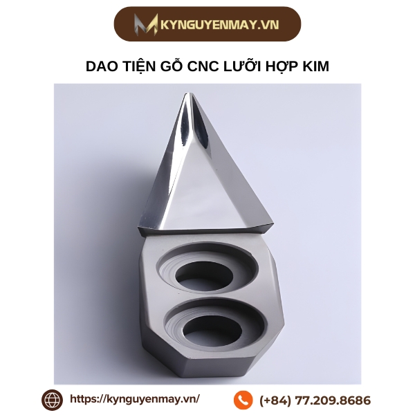 Dao tiện gỗ CNC lưỡi hợp kim