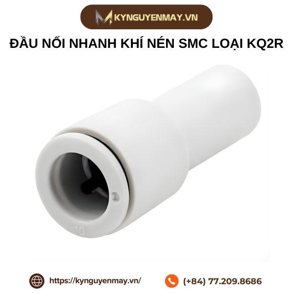 Đầu nối nhanh khí nén SMC loại KQ2R