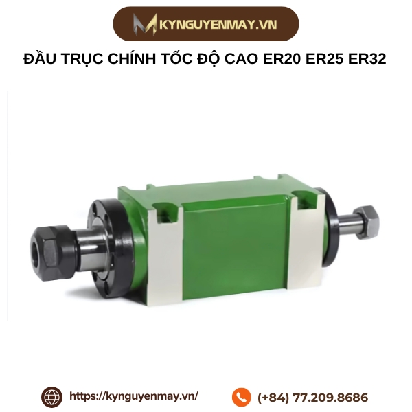 Đầu trục chính tốc độ cao ER20 ER25 ER32