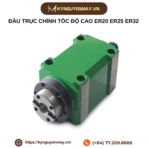 Đầu trục chính tốc độ cao ER20 ER25 ER32