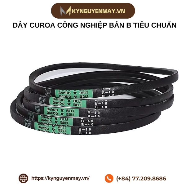 Dây Curoa công nghiệp bản B tiêu chuẩn