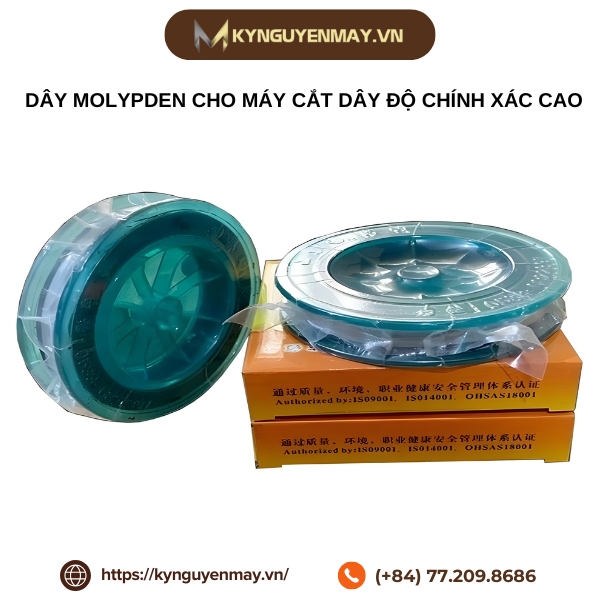 Dây molypden cho máy cắt dây độ chính xác cao