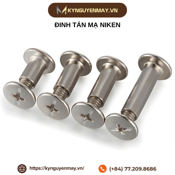 Đinh tán mạ niken