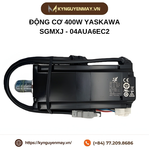 Động cơ 400w YASKAWA SGMXJ - 04AUA6EC2