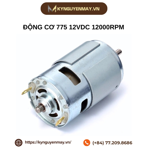 Động cơ 775 12VDC 12000rpm