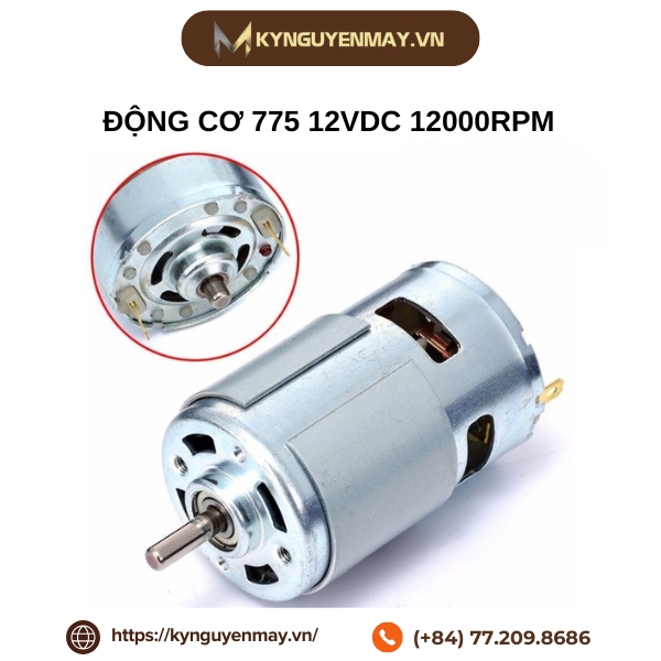 Động cơ 775 12VDC 12000rpm
