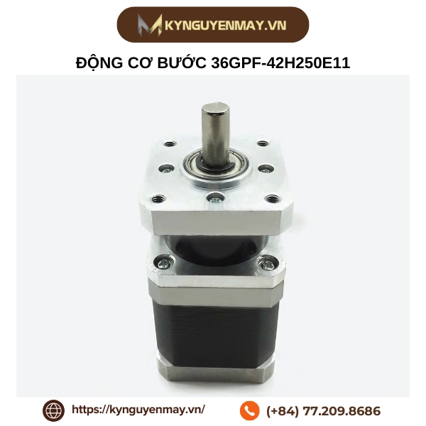Động cơ bước 42 kèm hộp giảm tốc 36GPF-42H250E11