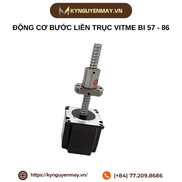 Động cơ bước liền trục vitme bi size 57 - 86