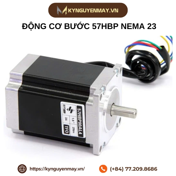 Động cơ bước 57HBP Nema 23