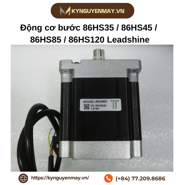 Động cơ bước 86HS35 / 86HS45 / 86HS85 / 86HS120 Leadshine