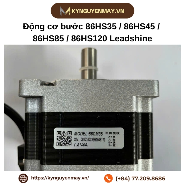 Động cơ bước 86HS35 / 86HS45 / 86HS85 / 86HS120 Leadshine